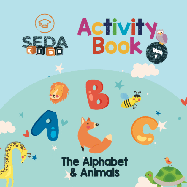 Livro de Atividades - Volume 1: O Alfabeto & Animais em Inglês
